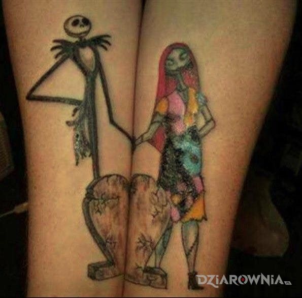 Tatuaż martwa panna młoda - postacie