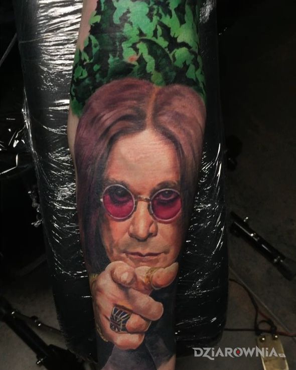 Tatuaż ozzy - kolorowe