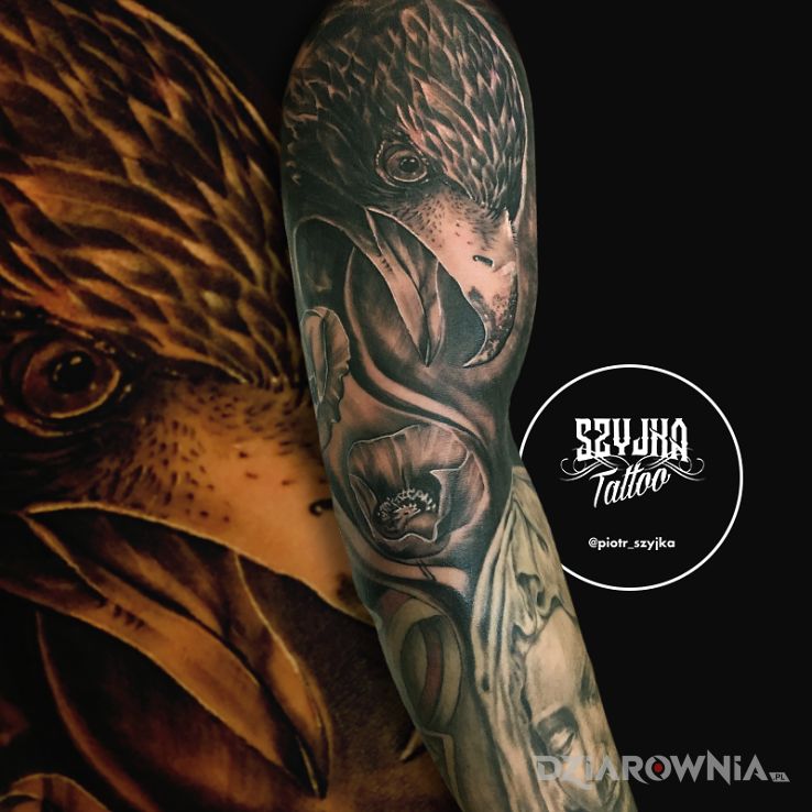 Tatuaż nature - realistyczne