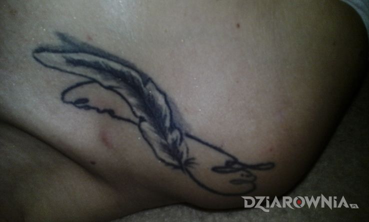 Tatuaż infiniti - napisy