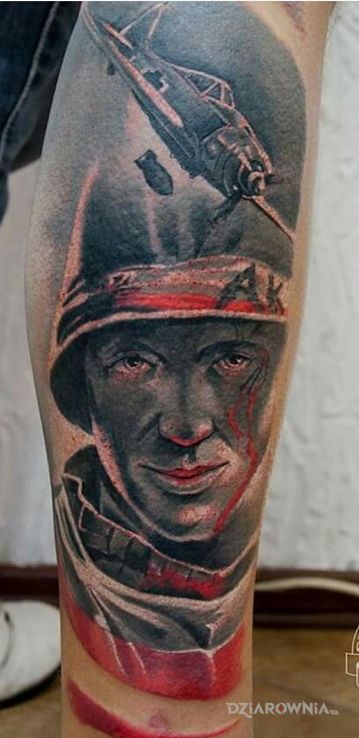 Tatuaż ak-pw - twarze