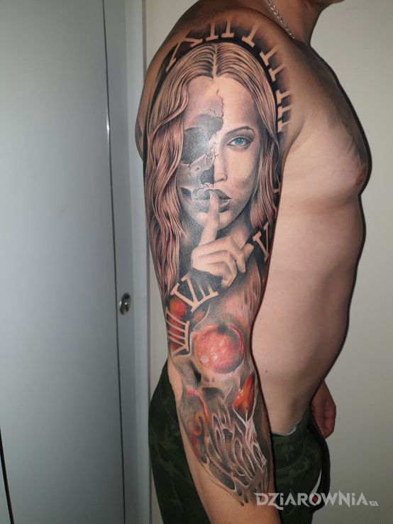 Tatuaż cdn - rękawy