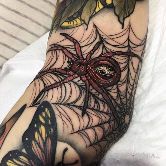 Tatuaż oczy w odwłoku - pozostałe