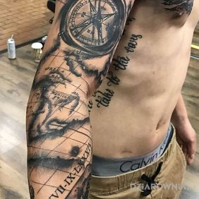 Tatuażem po mapie