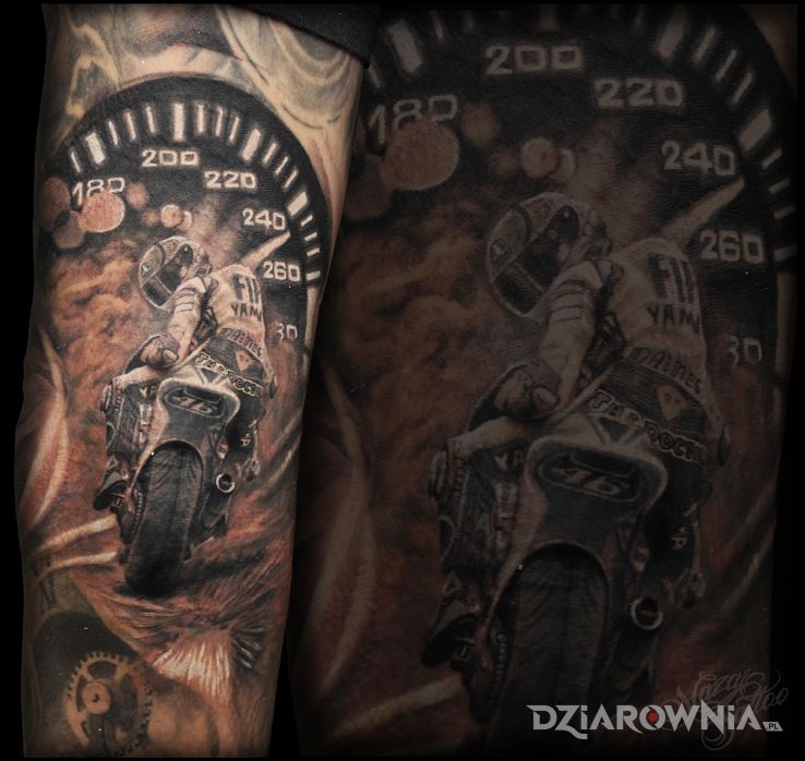 Tatuaż motocyklista - pozostałe