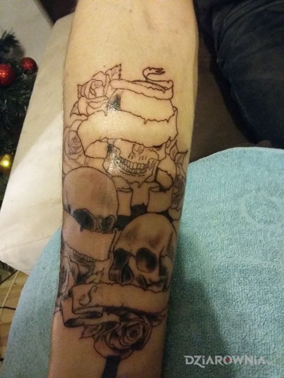 Tatuaż czaszki - czaszki
