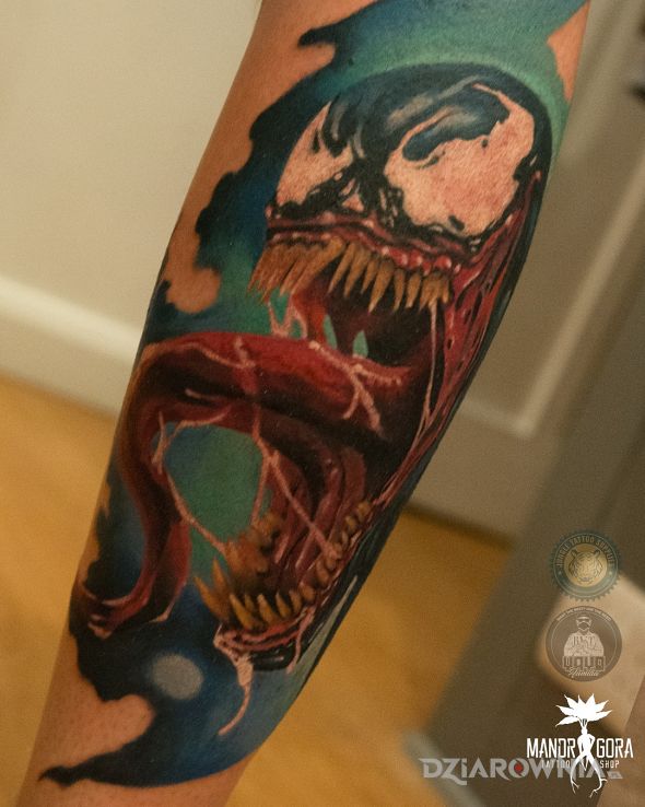 Tatuaż venom - postacie