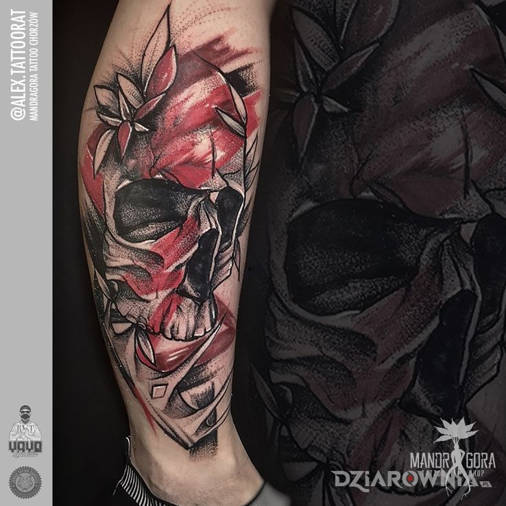 Tatuaż czaszka - czaszki