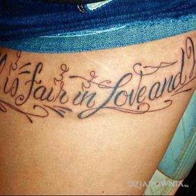 All is fair in Love and War