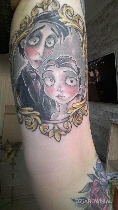 Tatuaż viktor van doort i viktoria everglot - postacie