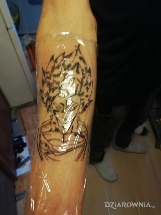 Tatuaż dragon ball - postacie