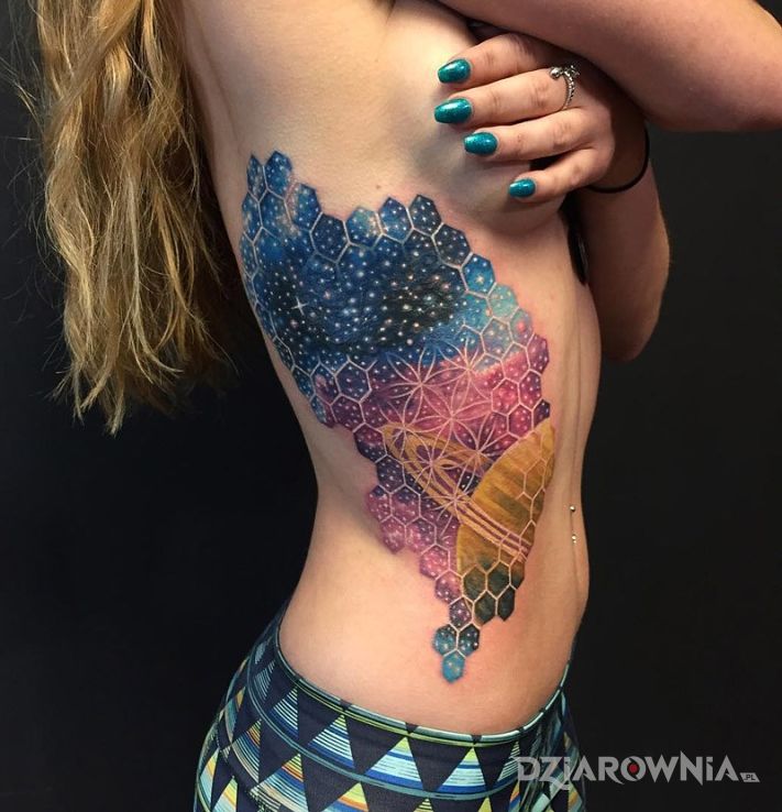 Tatuaż mkro kosmos - pozostałe