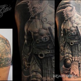 Cover wojownik, wiking