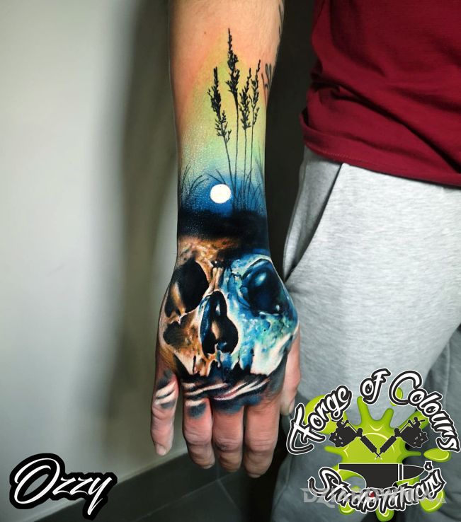 Tatuaż czaszka - czaszki