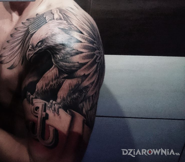 Tatuaż orzeł - zwierzęta