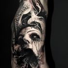 Przerażająca twarz