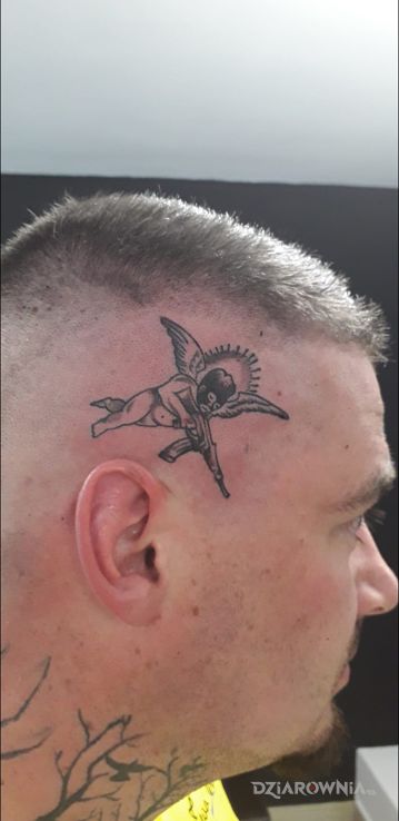 Tatuaż aniołek - anioły