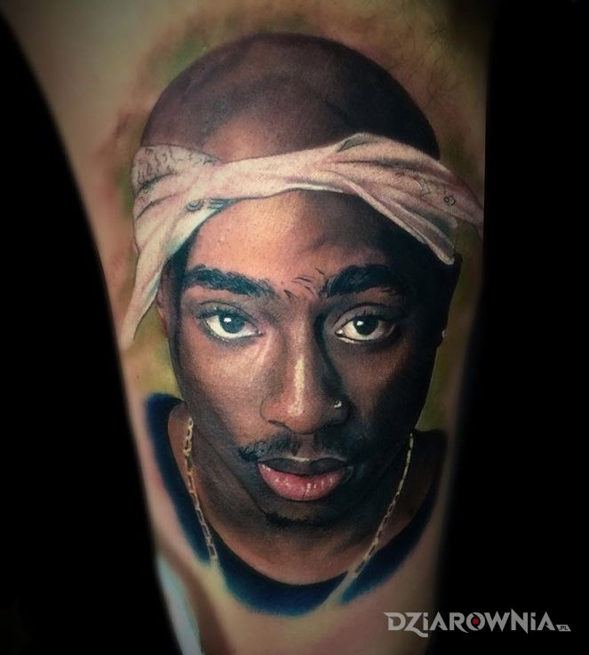 Tatuaż tupac - postacie
