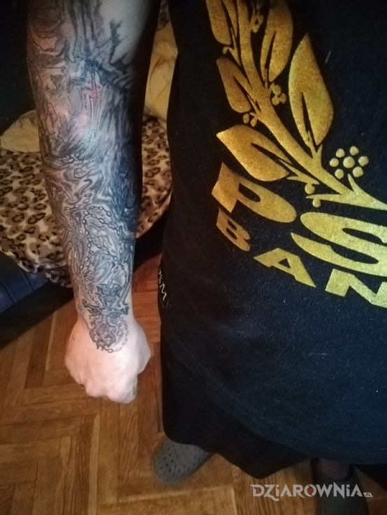 Tatuaż i jak - rękawy