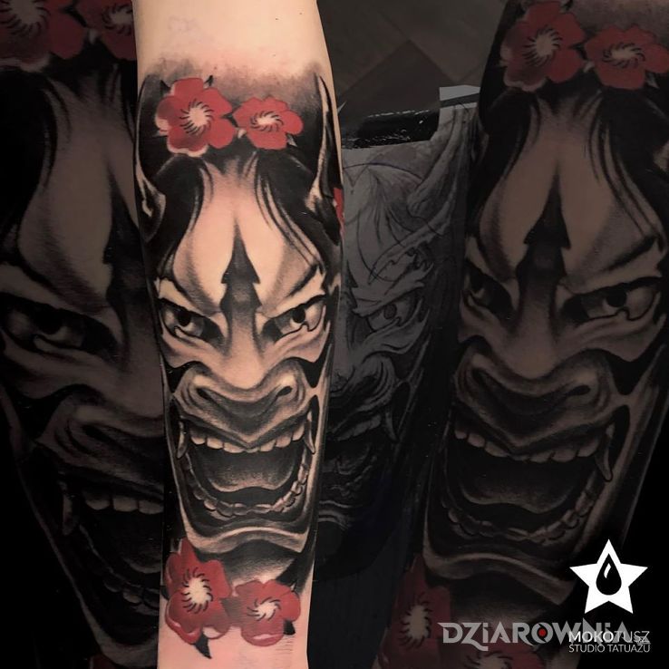 Tatuaż japońszyzna - postacie