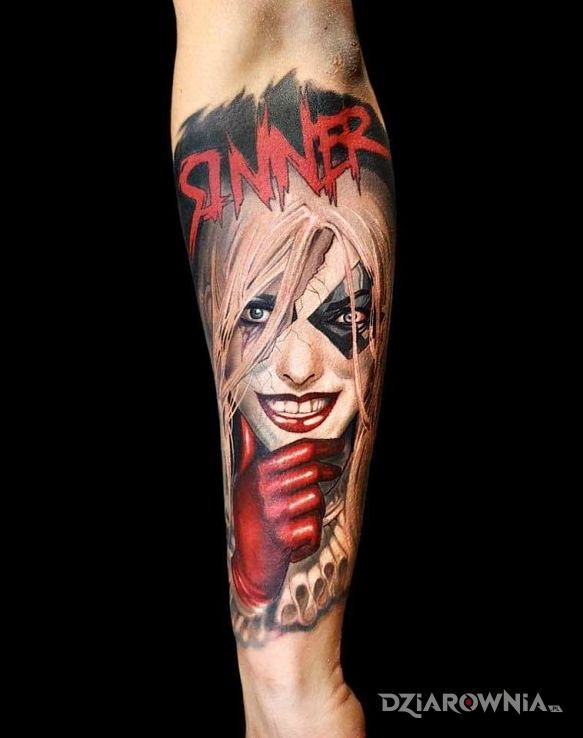 Tatuaż sinner - postacie