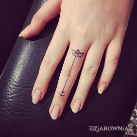 Tatuaż na palcu