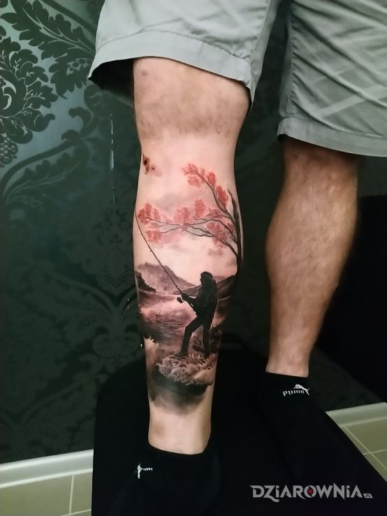 Tatuaż rybak studio haza tattoo - zwierzęta
