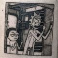 Wycena tatuażu - Wycena tatuażu Rick and Morty