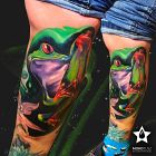 Frog tattoo