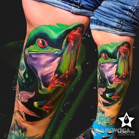 Frog tattoo