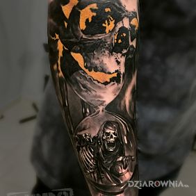 Czaszka/Klepsydra/Zombi