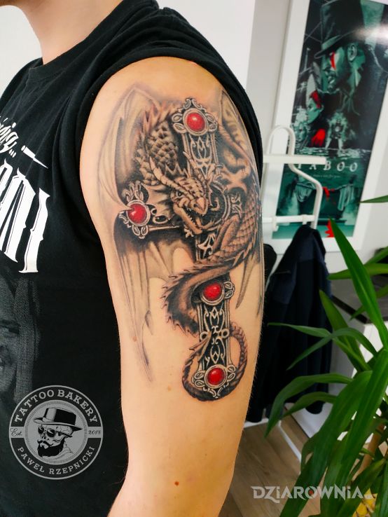 Tatuaż smok - smoki