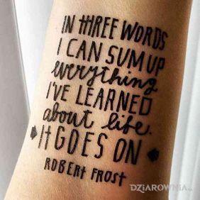 Trzy krótkie słowa