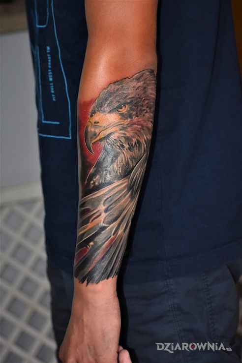 Tatuaż orzeł - patriotyczne