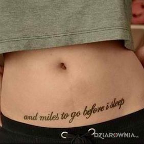 And miles to go before i sleep