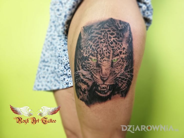 Tatuaż coś dla biegających - - zwierzęta