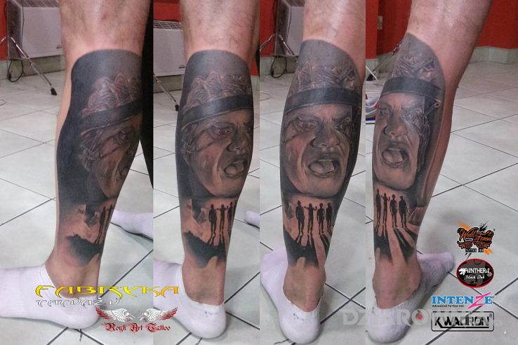 Tatuaż filmowo - twarze