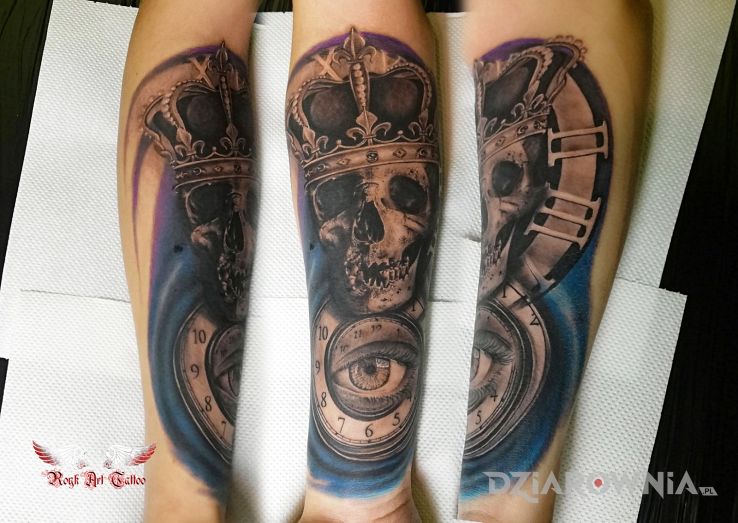 Tatuaż czaszka - czaszki