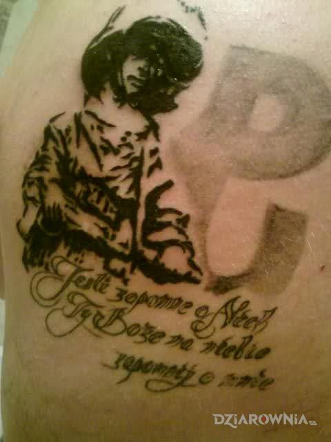 Tatuaż powstaniec - patriotyczne