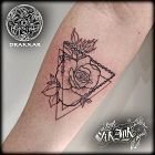 Róża dla motocyklistki