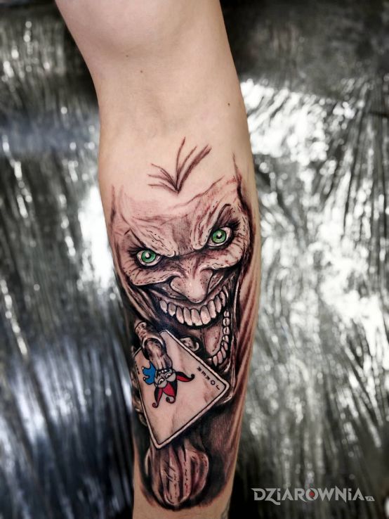 Tatuaż joker - postacie