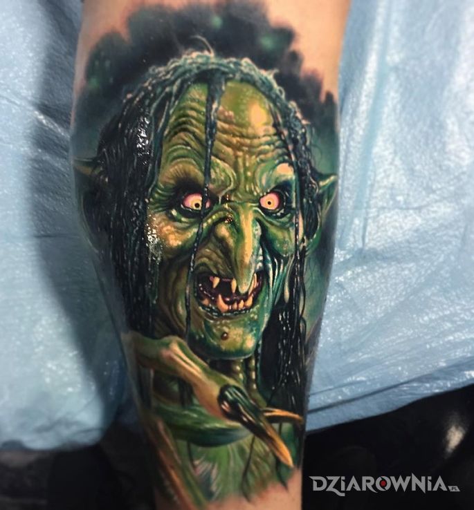 Tatuaż gremlin albo troll - postacie