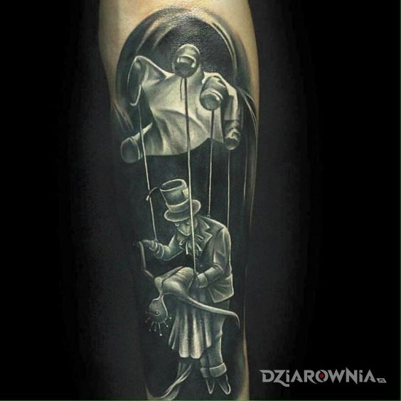 Tatuaż marionetki - 3D