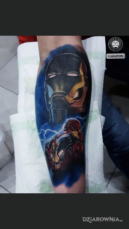 Tatuaż iron man - postacie