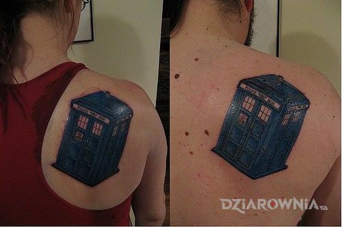 Tatuaż doctor who - miłosne