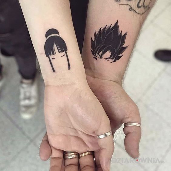 Tatuaż dragon ball - miłosne