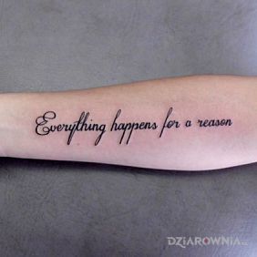 Nic nie dzieje sie bez powodu