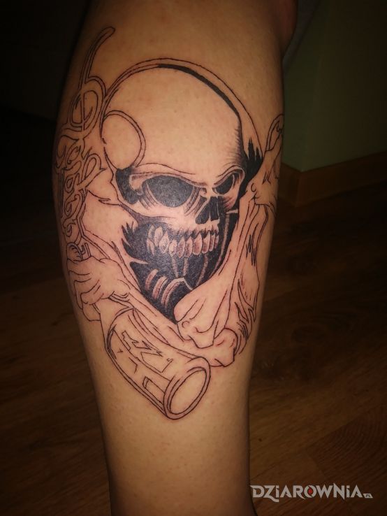 Tatuaż czacha - czaszki