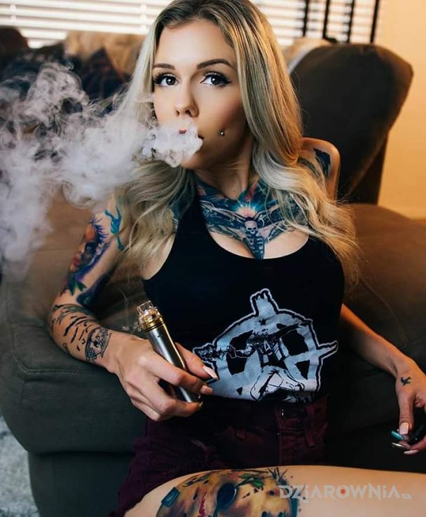 Tatuaż mrok - czaszki