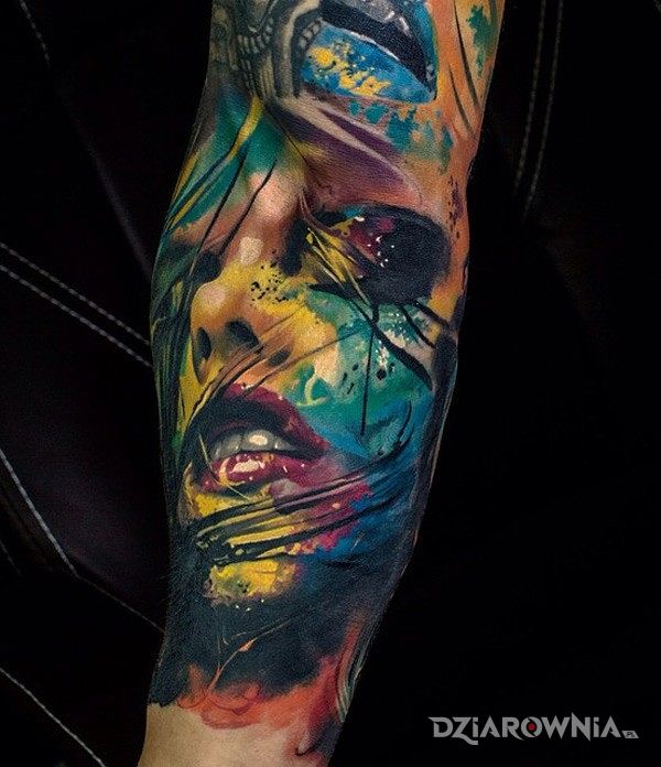Tatuaż dziewczyna - postacie